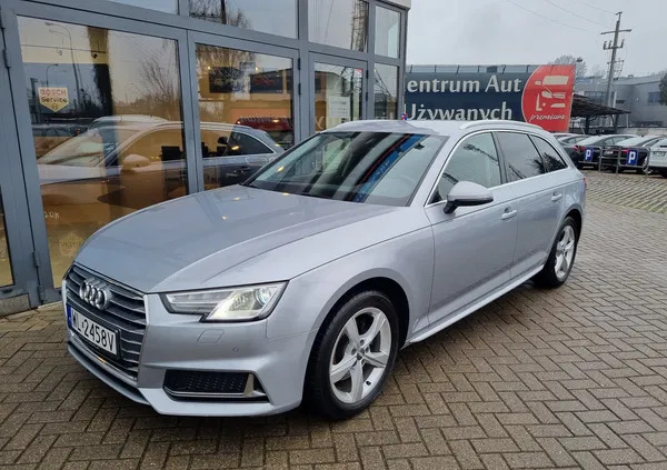 samochody osobowe Audi A4 cena 97650 przebieg: 115000, rok produkcji 2019 z Suwałki